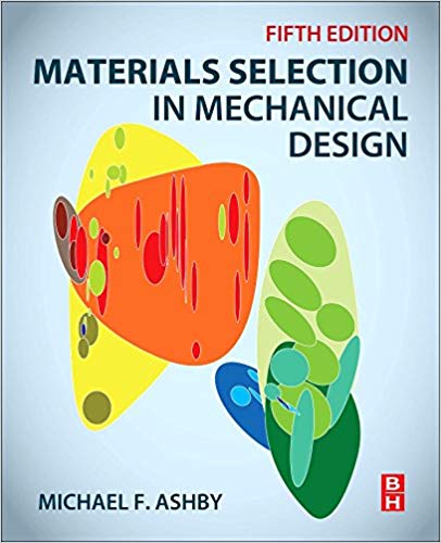 Michael F. Ashby, Materials Selection in Mechanical Design (5th Edition), Butterworth-Heinemann, 2017, 660 pages