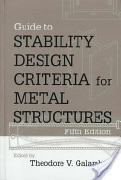 Theodore V. Galambos, Guide to stability design criteria for metal structures, John Wiley and Sons, 1998, 911 pages