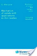 Gerald Arthur Wempner, Mechanics of solids with applications to thin bodies (Google eBook), Springer, 1981, 633 pages