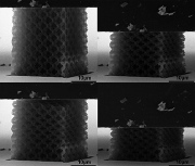 Tiny scaffolds toughen ceramics: Under pressure nano-trusses bounce back