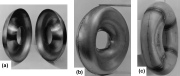 Fabrication and buckling of externally pressurized steel toroidal shells