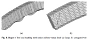 Local buckling mode from the finite element model