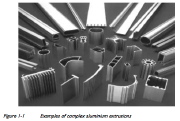 Examples of complex aluminum extrusions