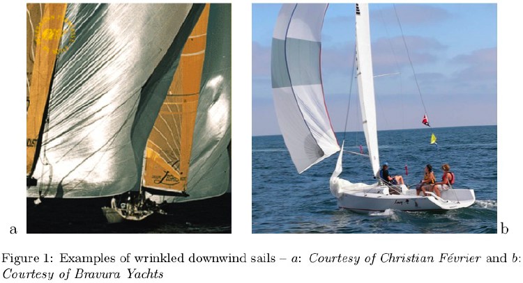 Wrinkled sails