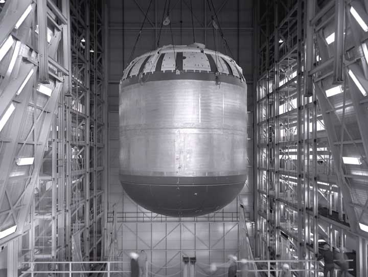 Saturn V propellant tank