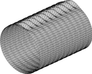 Buckling of a thin cylindrical shell subjected to bending