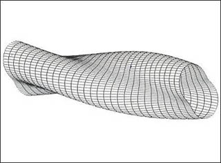Buckling of a cylindrical shell under torsion