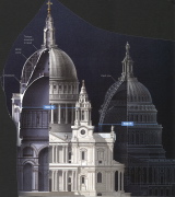 Left: St. Paul's Cathedral, London, AD 1710; Right: U.S. Capitol, Washington, D.C., AD 1868