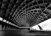Cast-in-place hangars for the Italian Air Force (1930s by Pier Luigi Nervi)