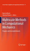 Rene de Borst and Ekkehard Ramm (Editors), Multiscale Methods in Computational Mechanics: Progress and Accomplishments, Springer, 2010
