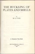 Cox, H. L., The Buckling of Plates and Shells, International Series of Monographs in Aeronautics and Astronautics, Pergamon Press, MacMillan Co, New York, 1963