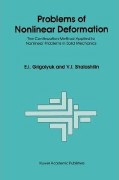 E.I. Grigolyuk and V.I. Shalashilin, Problems of Nonlinear Deformation: The Continuation Method Applied to Nonlinear Problems in Solid Mechanics, Kluwer Academic Publishers, 1991