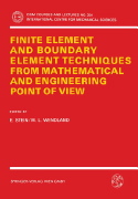 E. Stein and W. Wendland (Editors), Finite Element and Boundary Element Techniques from Mathematical and Engineering Point of View, Springer, 2014