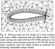 Fluid-structure interaction of wind turbine blade