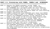 Slide 3 of 4: Summary of a typical PANDA2 run stream