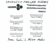 Some of the failure modes of panels and shells with sandwich wall construction