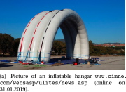 An inflatable membrane hanger